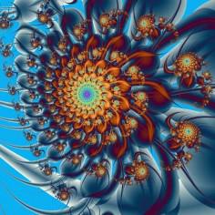 What is ECOintention? - 18 Fractal flowers By endlessly repeating simple patterns called fractals, complex images can emerge. These fractal flowers below were created by a computer.