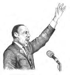 I Have a Dream CHARACTERS Narrators 1 and 2 Clark and Wallace (sons of the local grocer) Martin (Martin Luther King, Jr.