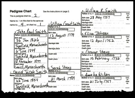 Chapter 4 Working with a Family History Consultant If you do not have access to the Internet or do not know how to use a computer, you can record your family history information on forms.