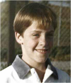 Portrait of Christopher Hughes who was murdered along with the Ryen family in Chino Hills in 1983.