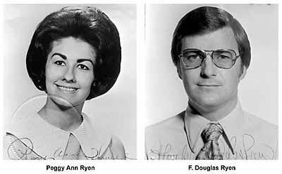 F. Douglas Ryen and his wife, Peggy Ann, seen here in 1983 file photos, were murdered in 1983 in their Chino Hills, Calif.