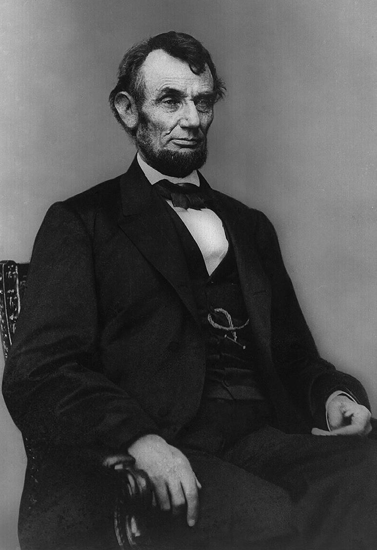 Abraham Lincoln, by Anthony Berger, taken February 9, 1864, Library of Congress Modern General Authorities appreciate and delight in the