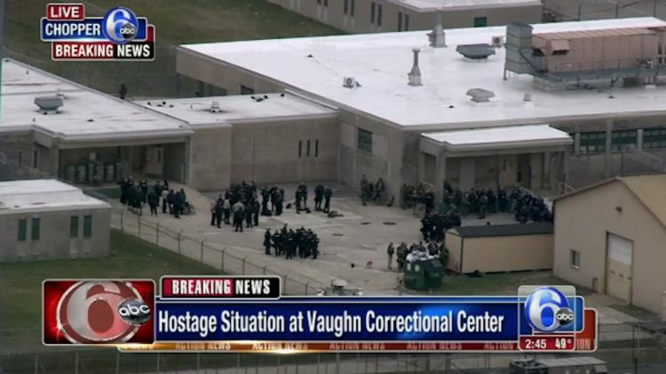 February 2, 2017 Two prison employees have been released, along with dozens of inmates, during an ongoing hostage situation in Delaware, according to authorities.