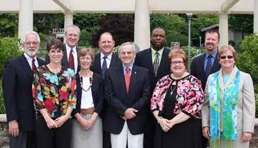 Rankin, Northern Piedmont District; Jennifer Davis, Director of Discipleship Ministry. Second row, from left: The Rev. Dr. John S. Boggs, Blue Ridge District; the Rev. Sally O.
