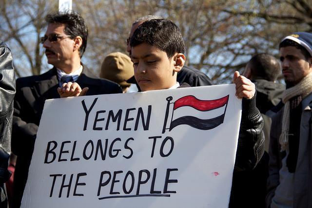 with the Yemeni government can work toward resolving the human rights violations that are currently occurring and that have occurred in the past through this political transition.