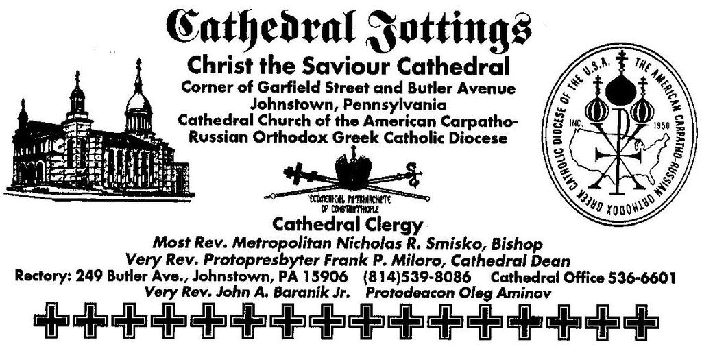 CATHEDRAL WEBSITE: http://www.cathedral.acrod.org VOL. 69 NO.