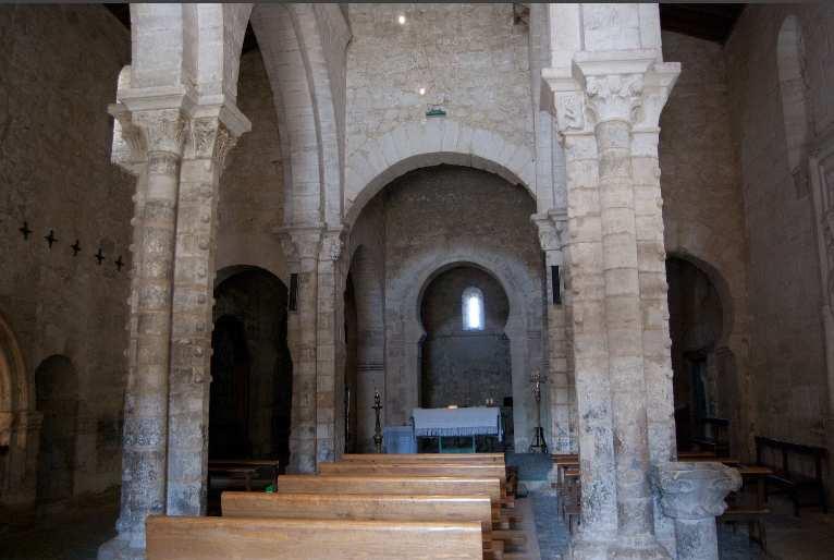 Figure 37: Santa María de Wamba, view from the nave