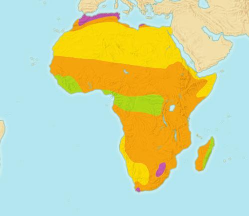 WH7.4.1 Study the Niger River and the relationship of vegetation zones of forest, savannah, and desert to trade in gold, salt, food, and slaves; and the growth of the Ghana and Mali empires.