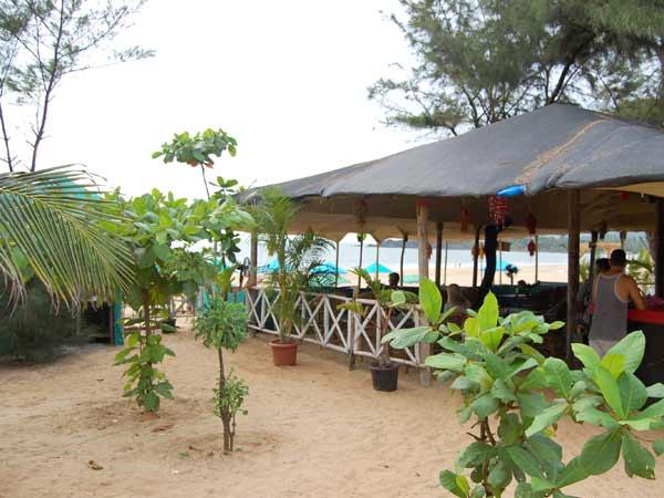 Its craggy beach is perfect for those who want to be in touch with pure
