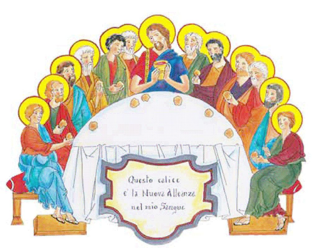 At the Last Supper, a few hours before His Passion, Jesus took bread and wine and gave It to those at table with Him. But.