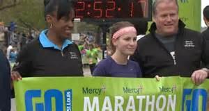 Marathoner takes shor t cut to victory