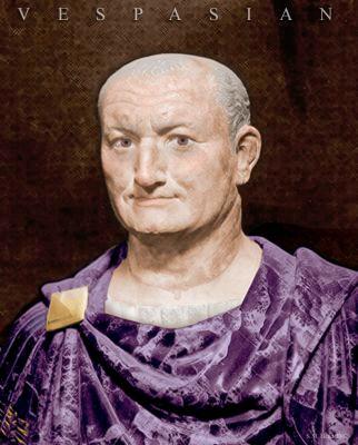 Flavian Dynasty Vespasian is the first, and the father (literally) of the Flavian dynasty.