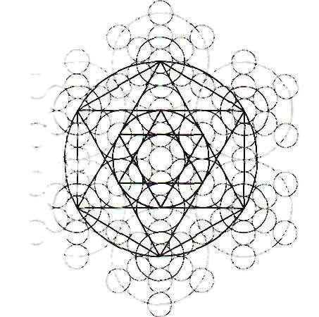 The Flower of Life and the new grid. I ~-36. The star within the star of the Fruit of Life. Fig. 10-36b.