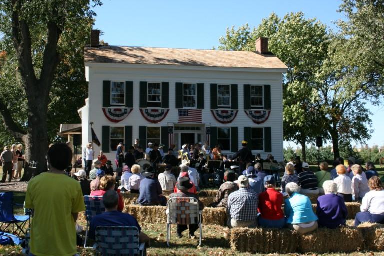 The visitors took away so many memories, from a horse and cart carrying riders along the prairie grass to a concert of Civil War-era music by the 10th Illinois Volunteer Cavalry Regimental Band.