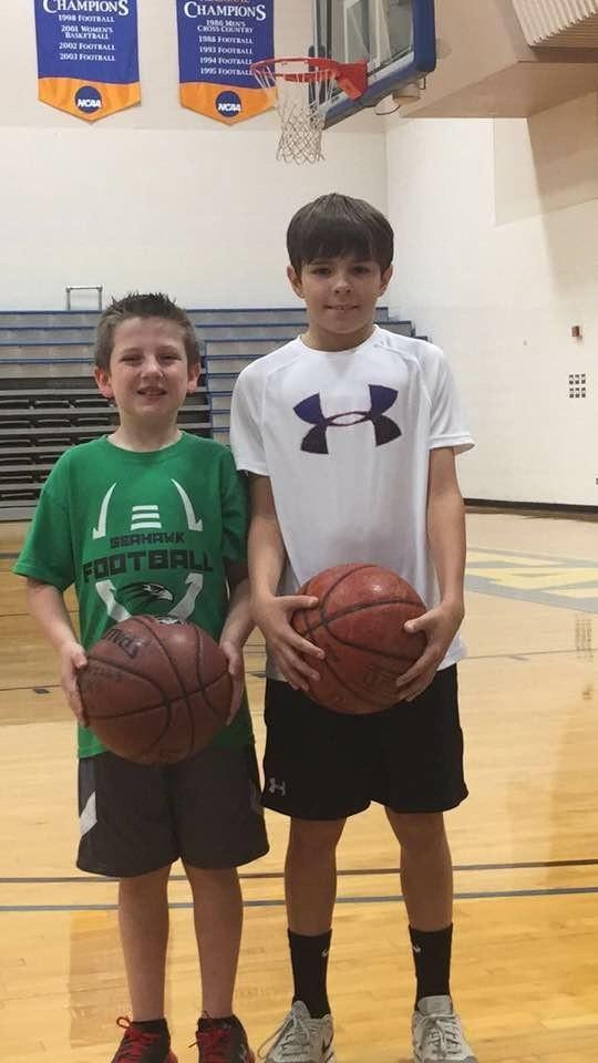 Winners Riley Fehrenbacher & Peyton Borden, pictured, qualify to move on to the District Hoop Shoot in Weslasco on January 14 th. Congratulations and Good Luck! ALL Help Welcome & Appreciated!
