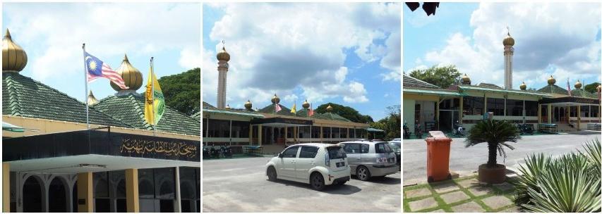 Rajah 4.7 Pemandangan luar Masjid Sultanah Bahiyah Lokasi masjid menjadi lebih strategik dengan kewujudan Maahad Tahfiz AlQuran Yayasan Islam Negeri Kedah bersebelahannya.
