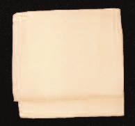 PaLL: A square piece of cardboard covered with linen.