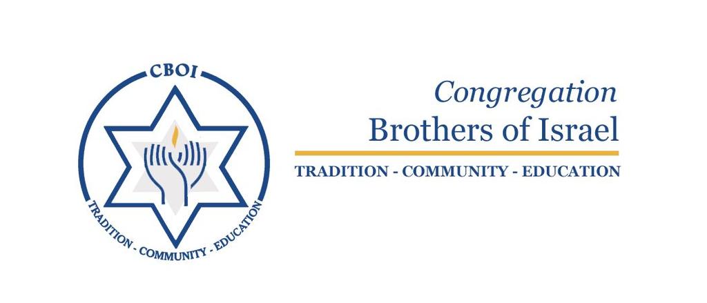 Social Media: Congregation Brothers of Israel in Newtown, Pennsylvania includes a special
