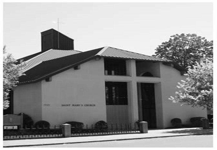 S M P Established 1850 Randolph, MA 02368 Saint Mary Catholic Church (Accommoda ons for the Handicapped) 211 North Main Street Administrator Fr. Phil McGaugh Parochial Vicar Fr.