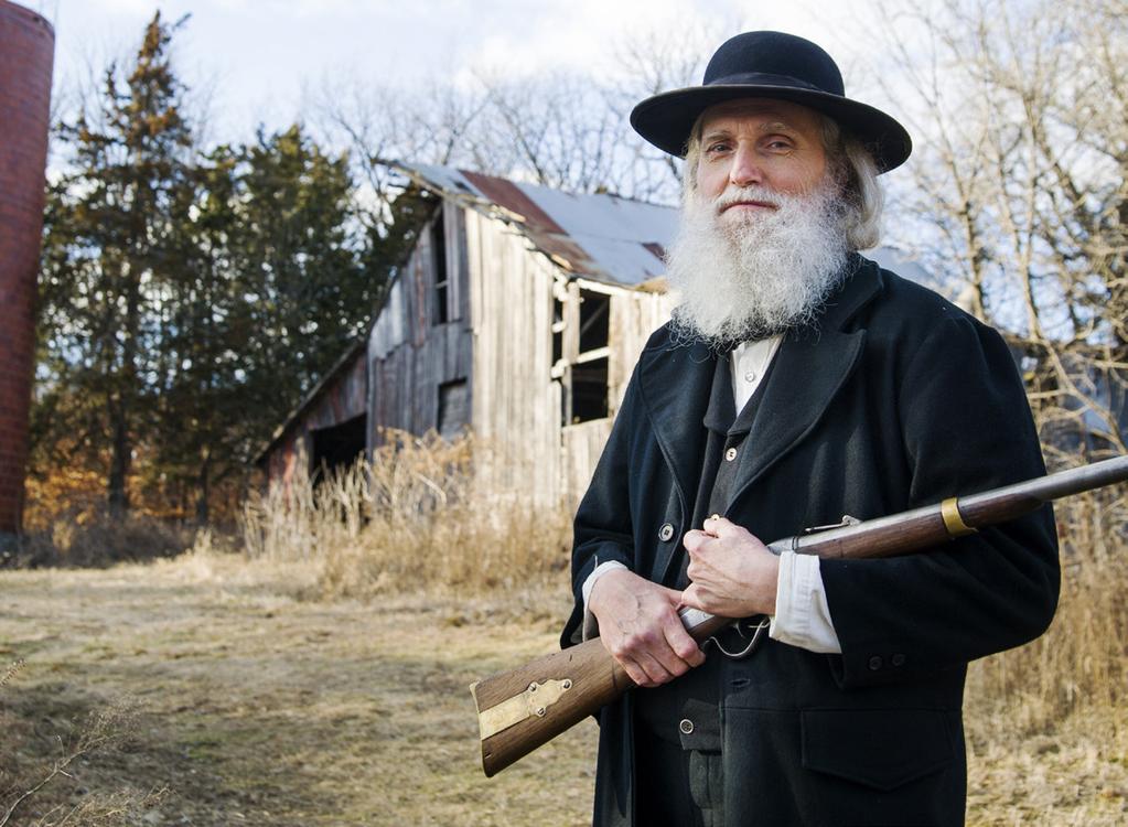 John Brown s legacy remains controversial Kansas battle cemented abolitionist s reputation Kerry Altenbernd, who is portraying abolitionist John Brown, talks about the battle between Brown s militia