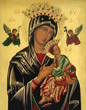 Prayer to our Mother of Perpetual Help [In response to the request of Mother Macrina, Pope Pius XI ordered a copy of the Icon of our Lady of Perpetual Help made in 1935 for the Sisters of Saint Basil