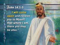 I will come again. Jesus came once. How many of you believe Jesus was a historical figure, the Divine Son of God that He came once. Can I see your hands?