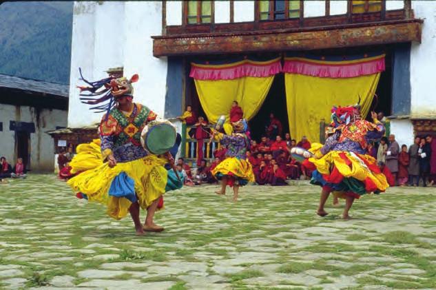 Lama dances that originated as a treasure