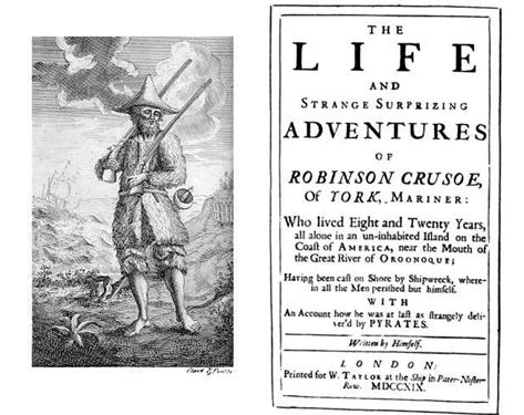 The Enlightenment 11 Title page of the first edition of Robinson Crusoe the classical bias of early scholars, who viewed it as an inferior form of literature to the loftier pursuits of poetry.