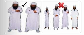 com/read/003585525680df9074c57 o Face the qibla and you need to wear your full garment showing only your face and hands.