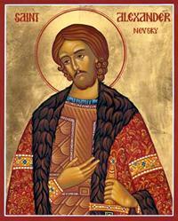 St. Alexander Nevsky Defender of the Borders of Russia Patron of Soldiers Alexander Nevsky was born into a princely family.