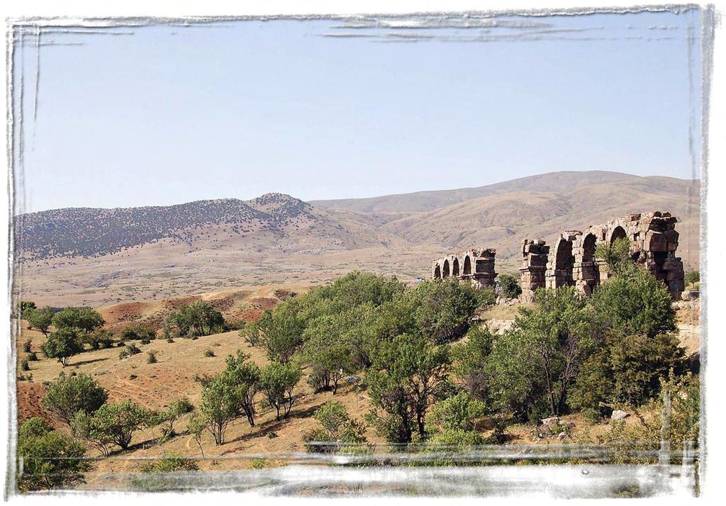 The Biblical City Of Antioch Of Pisidia Roman aqueduct at Antioch of Pisidia But when they departed from Perga, they