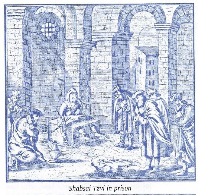 o Shabsai Tzvi travels to Eretz Yisroel, but get accepted. o Shabsai Tzvi returns to Cairo and.