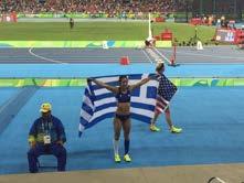 Echoes of Summer 2016 At the recent Summer Olympics, one of our own, Smaragda Ziotis Thomas, got to attend the Olympics in Rio de Janeiro, sharing some key photos of the Greek athletes and even a