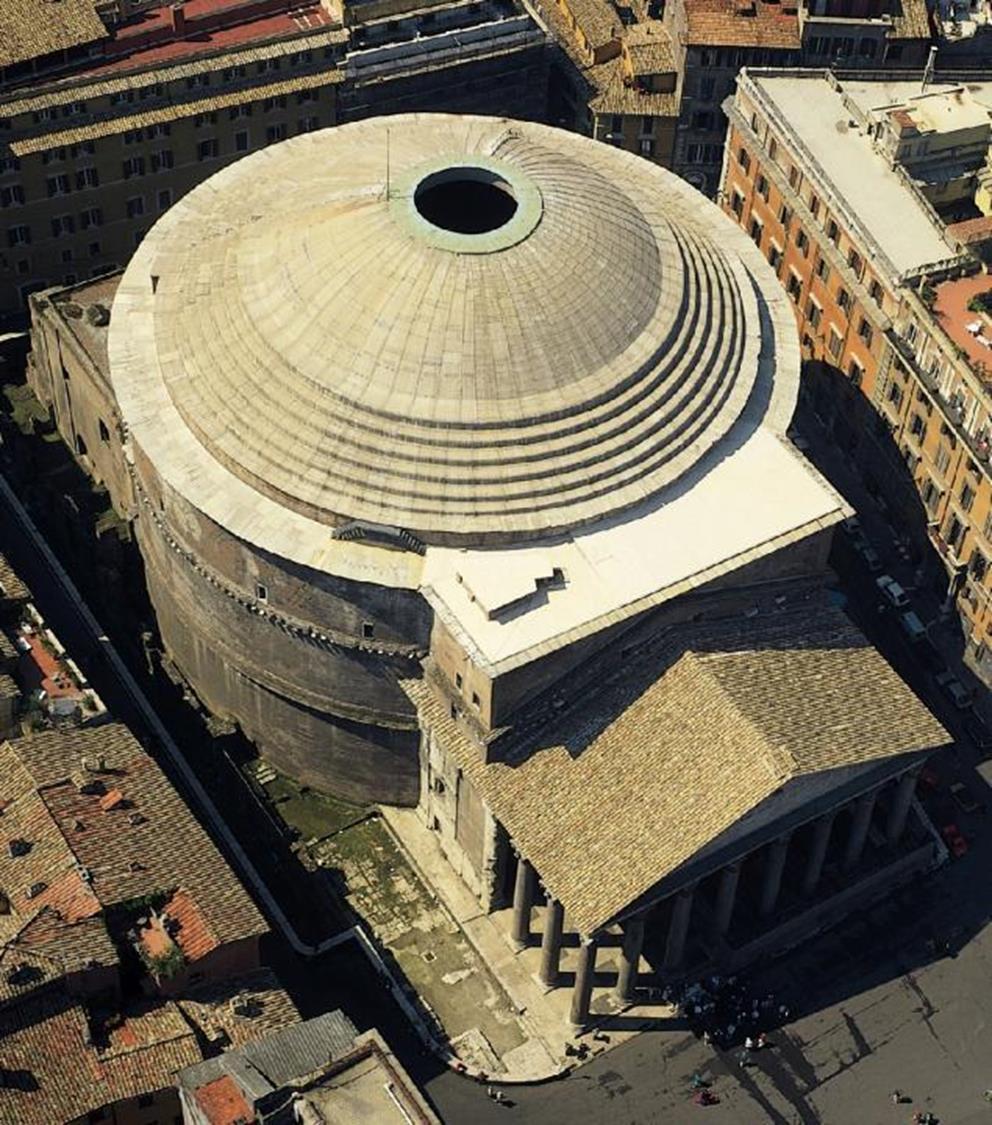 #46 Pantheon Imperial Roman,118-125 CE.