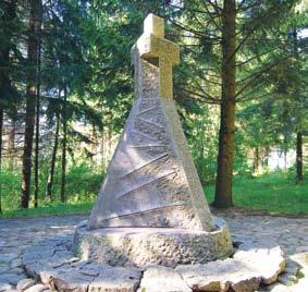 In 1791, King Stanislaw Cross commemorating the Martyrs of Rainiai by sculptor Remigijus Midvikis Information for Pilgrims Contacts Rainiai Martyrs Chapel Rainiai, Telšiai District, LT-87001 Phone