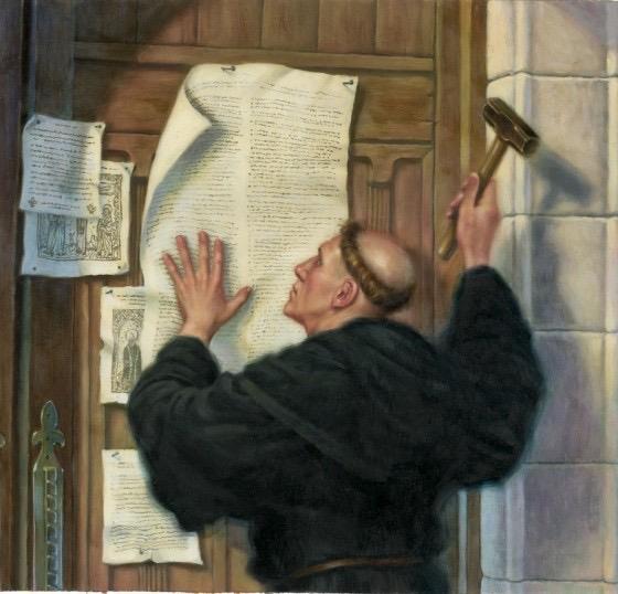 Posted on Church doors in Wittenberg Germany (1517) Gutenberg s Printing