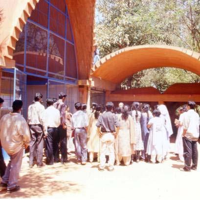 year in the following fields, at the Auroville Earth Institute: Production of CSEB One-week course for various skills 4 to 6 courses per year Masonry with CSEB