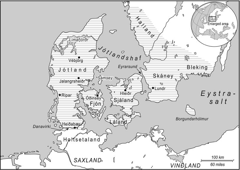 82 VIKING LANGUAGE 1 Russia from places as far away as the territory of the Volga Bulgars, the Khaganate of the Khazars, regions of Central Asia, the Greek Byzantine Empire, and the Caliphate of