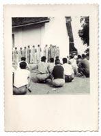 before 1975 - photographs done by a monk of Vat Nong, Sathou Oune Hüan: rich material on small barytic prints of exceptional quality, middle format Buddhist Archive Luang Prabang