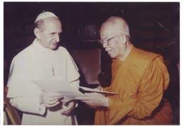 Inter-religious dialogue of the Luang Prabang Sangha Dialogue with representatives of Christianism and Islam before the revolution in 1975: Reception of the Sangharaj of Laos (the Supreme Patriarch)