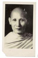 highlights on ordination ceremonies: Buddhist Archive Luang Prabang EAP A 020 Phra Khamfan Sirasangvaro, Abbot of Vat Khili 1940s Sathou Ban,