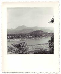 List of subjects discovered in the archive with commentary Buddhist Archive Luang Prabang EAP A 314 View of Luang Prabang Taken from the right bank of the Mekong, possibly made by Sathou Oun Hüan,