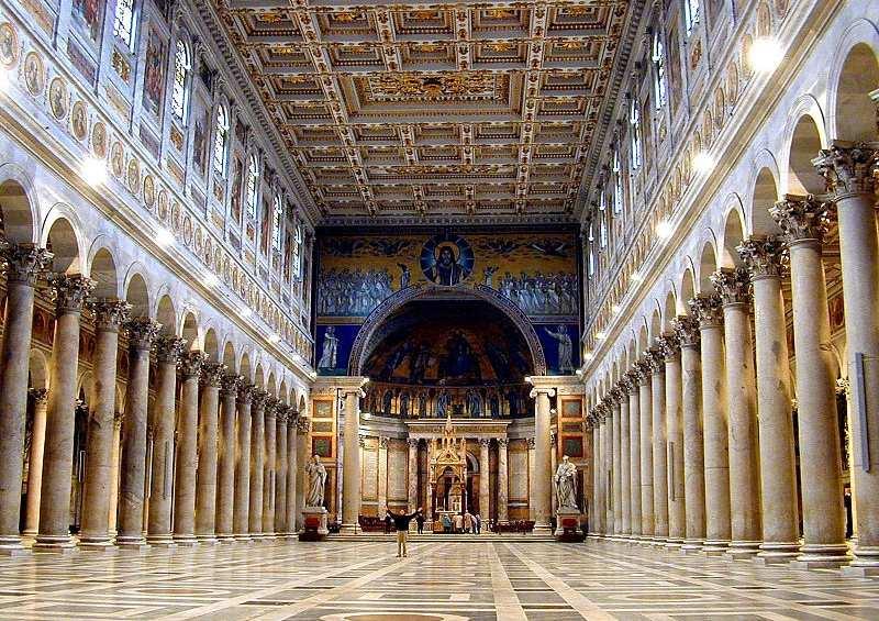symbolic theological meanings. The original basilica of St. Peter was intended to be a shrine to the apostle and a covered graveyard.