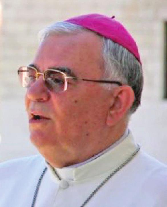 L O V E T H E H O LY L A N D A N D B E L O V E D P A G E 5 Our Church in the Middle East Interview with Bishop Marcuzzo at the Catholic-Jewish Liaison Committee meeting in Madrid Bishop Marcuzzo,