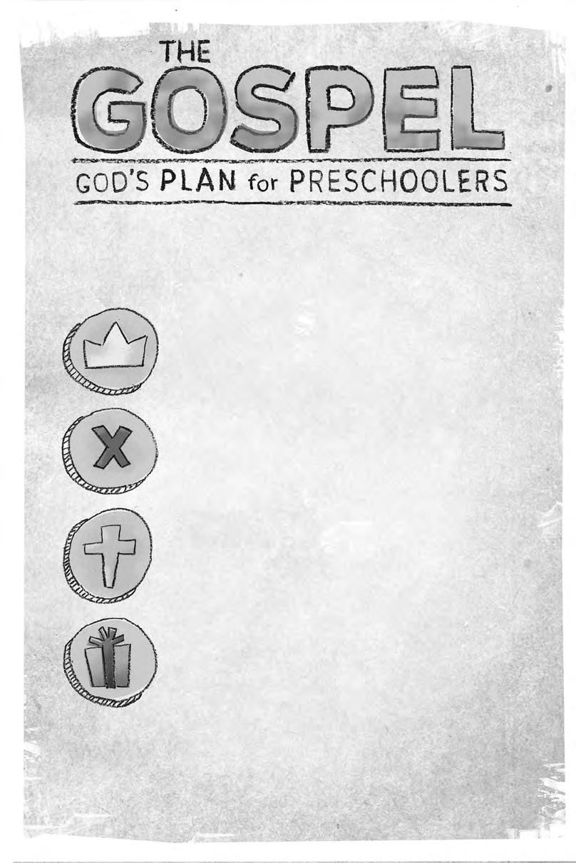 While preschoolers might not be ready to respond to the gospel, use this guide to help little minds begin to grasp big truths about Jesus and the kingdom of God. GOD IS KING.