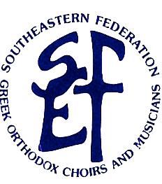 Southeastern Federation of Greek Orthodox Choirs and Musicians 2015 STEWARDSHIP FORM We encourage each choir or church musician in a parish to become a steward of the Federation.