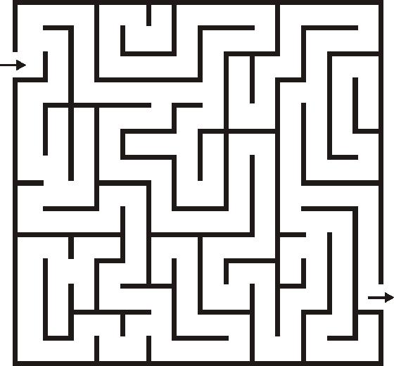 Maze Drawing From http://www.printactivities.
