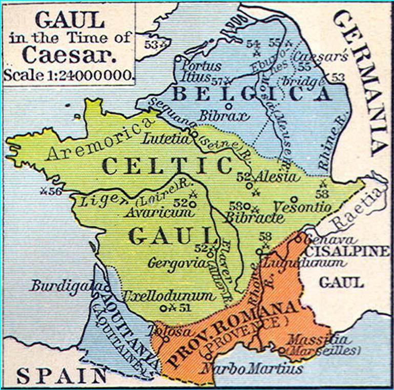 Gauls [T]he Belgae are the bravest, because they are furthest from the civilization and refinement of [our] Province, and merchants least frequently resort to them, and import those things which tend