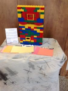 Week 4 God Helps Me Prayer Wall Made From Building Blocks This craft does not have specific directions. Use your own building blocks to make a wall.