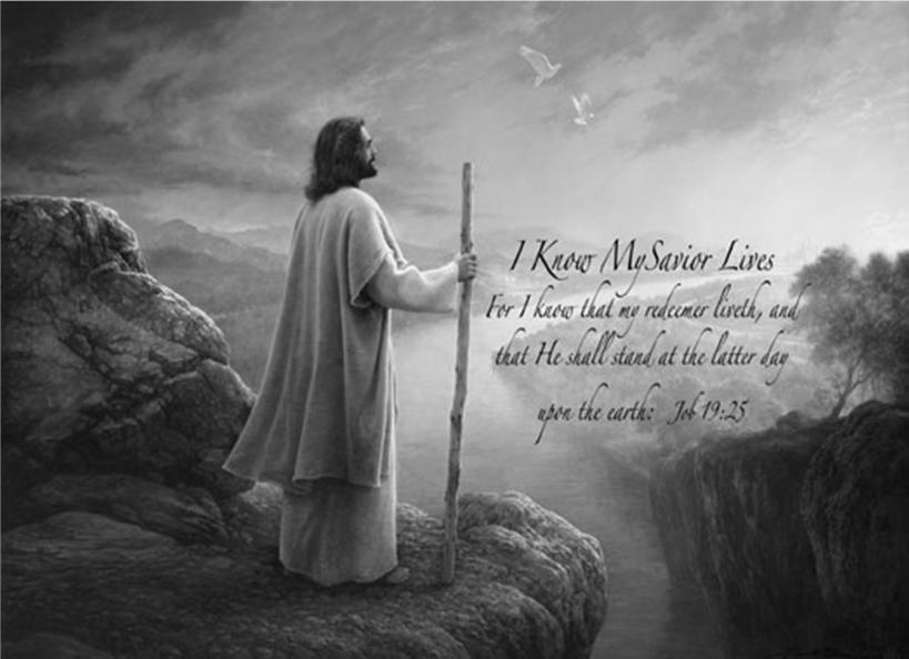 Distribution Hymn: I Know That My Redeemer Lives LSB 461 5 He lives to silence all my fears; He lives to wipe away my tears; He lives to calm my troubled heart; He lives all blessings to impart.